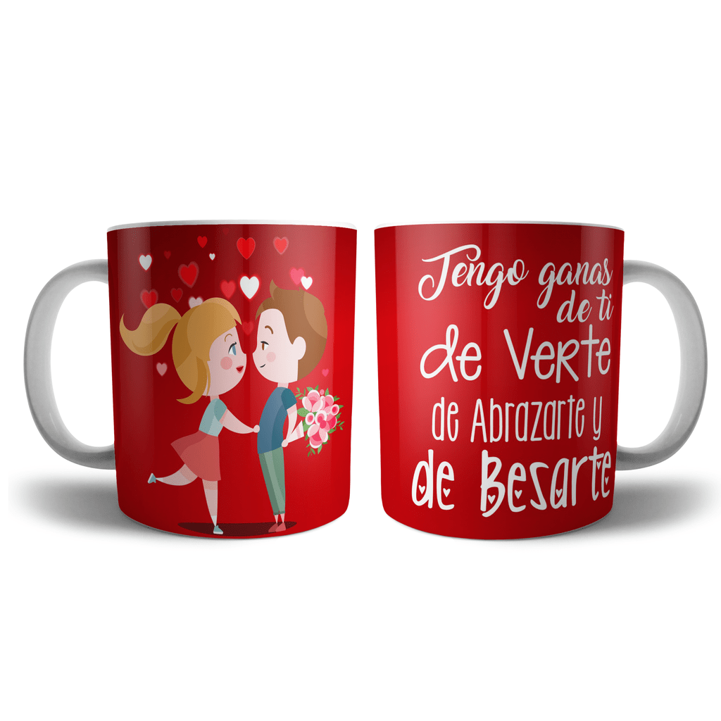 Tazas mágicas pareja love personalizadas – Vynculo Creativo